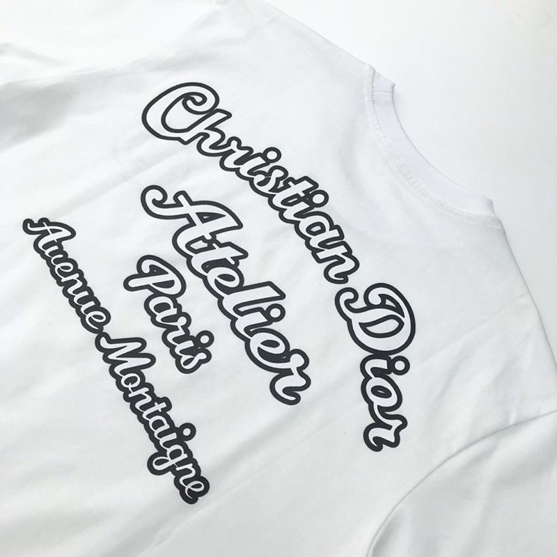 人気急上昇ディオール ATELIER Tシャツ パロディ オーバーサイズ dec38308
